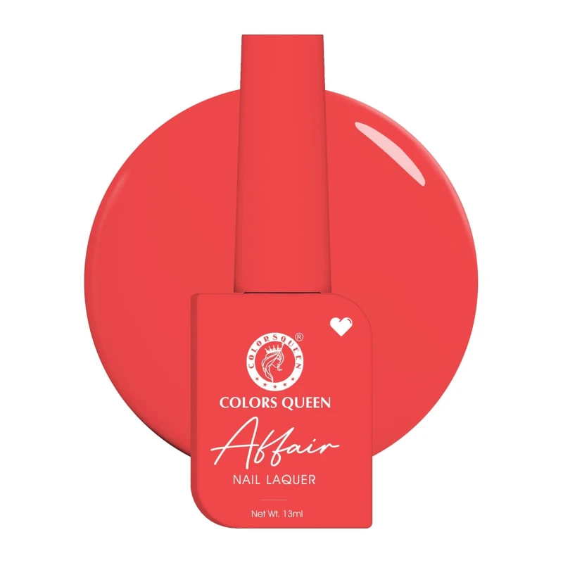 Colors Queen Affair Nail Polish - 56 - Bubble Gum Pop, 13ml | Rich Pigmentation, Quick Drying, Long Lasting Nail Paint | Chip Resistant, No Harmful Chemicals, Semi Matte Nail Polish for Women thumbnail 2